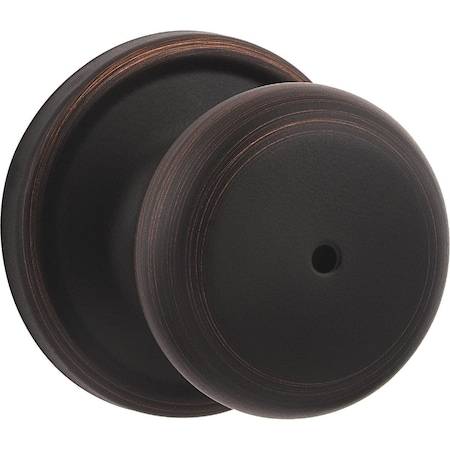 Kwikset Signature Series Venetian Bronze Bed & Bath Door Knob 730H 11P RCAL RCS